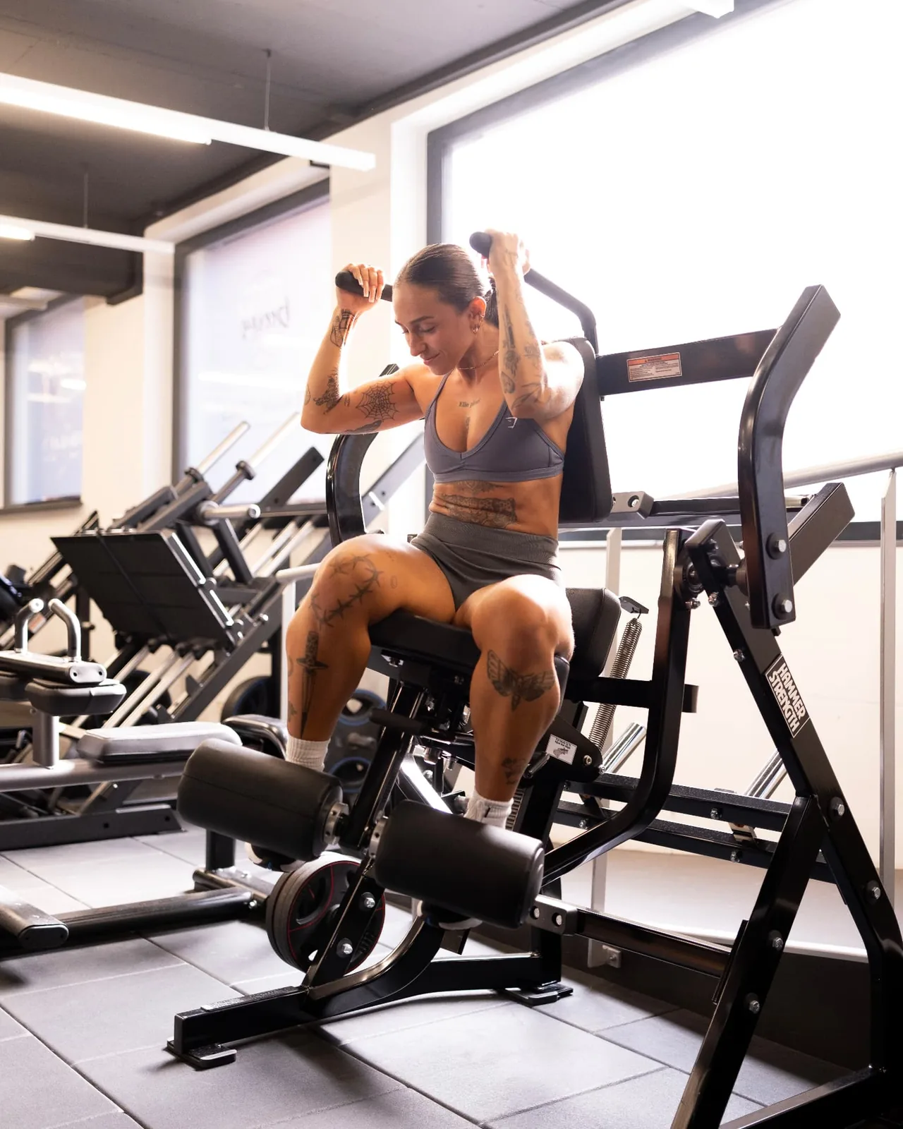Machines Hammer Strength du Beexfit Studio Montreux
